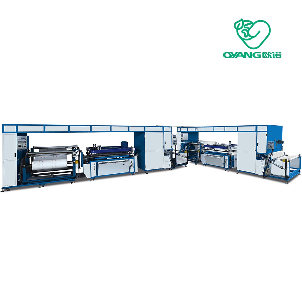 全自動無紡布卷對卷單色絲網(wǎng)印刷機(jī)